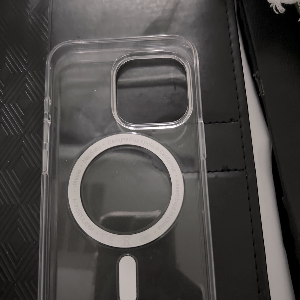 iPhone 13 Pro case clear case like new use once